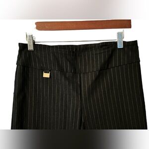 Lisette L Pin Stripped Stretch Pull-on Pant Size 8